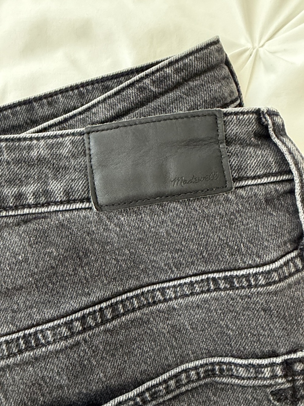 Madewell The Curvy Perfect Vintage Jean 31 Charcoal Black Wash